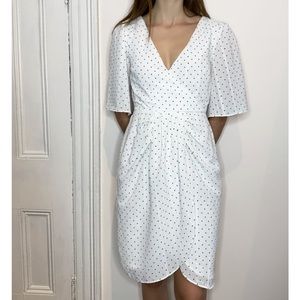 Cupcakes and Cashmere women’s white short sleeve dress size extra small